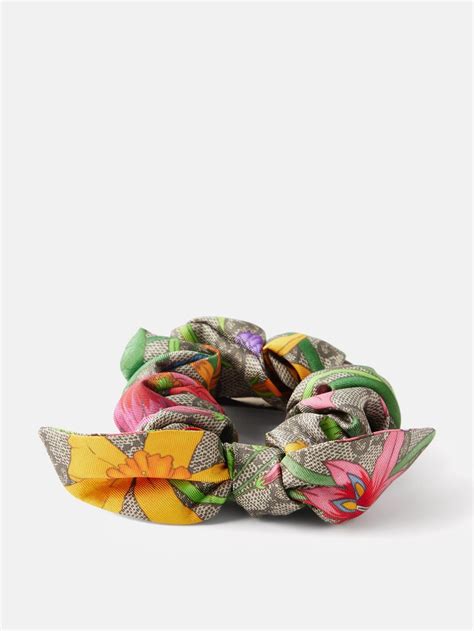 gucci print scrunchie|gucci print fabric for sale.